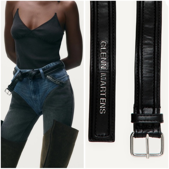 H&M Accessories - GLENN MARTENS H&M BONING-DETAIL BELT